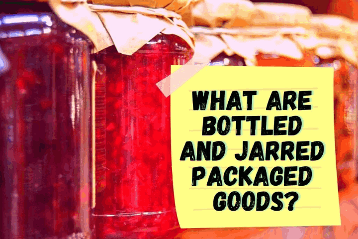 Bottled and jarred packaged goods